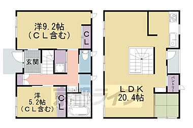 間取り：226078277837