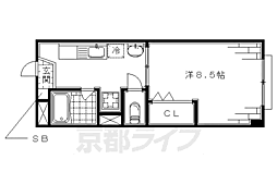 コーポ竹栄 3階/-