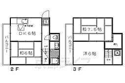 シャルマン衣笠金閣寺ハイツ 2階/-