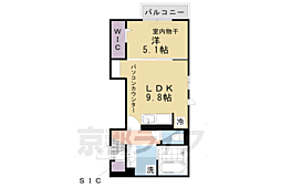 Ｄ−ＲＯＯＭ松尾鈴川 1階/-