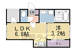 ハーモニーテラス深草キトロ町 3階/-