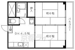 ドミール厨子奥　Ａ棟 2階