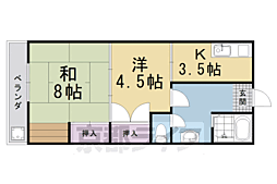 洛西マンションNO.2 5階/-