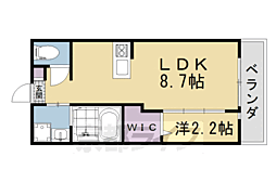 リアコート枚方御殿山SOUTH 1階