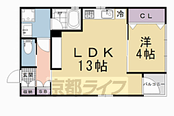 JR山陰本線 二条駅 徒歩12分 3階/-