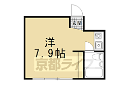 エイコンズハウス 1Kの間取図画像