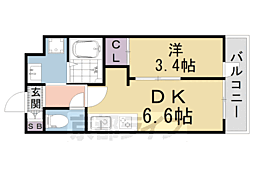 THE GARNET SUITE RESIDENCE 山科W 3階/-