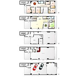 仲町テナント 5階/-