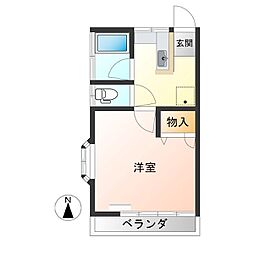タマダハイツA 2階