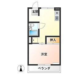 スカイハイツ長谷川 2階/202