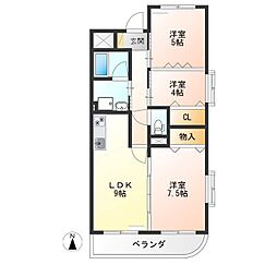 清和マンション 3階