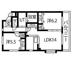 シャルマンテール 1階/106
