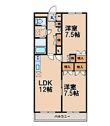 レジデンスカープ自治医大 2階