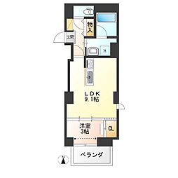 GRANSTORIA 1LDKの間取図画像