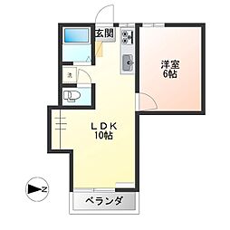 ビレッジ旭ヶ丘 2階