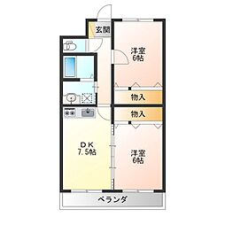 リクラス・ハイツパルソー 2階
