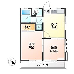 武蔵野ハイム 2階/201