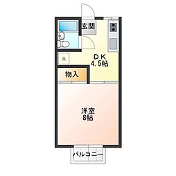 ハイツ栗崎 2階/202