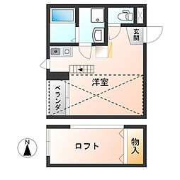 プラムハイツ 3階