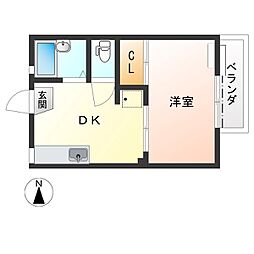 リクラス・ココハイツ 2階/202