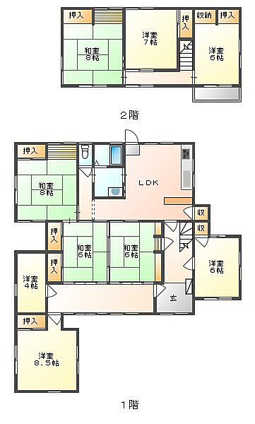 間取り：333000058672