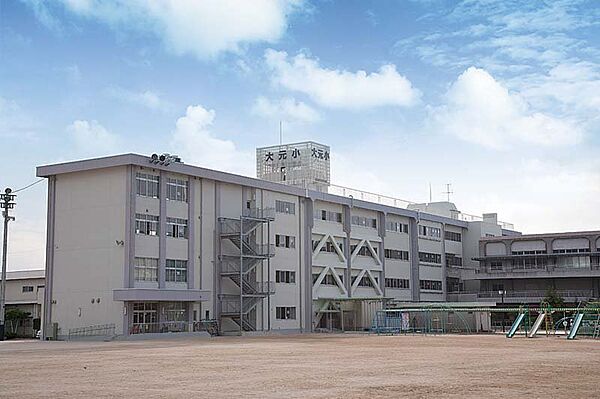岡山市立大元小学校（846m）