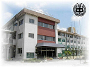 岡山市立福浜中学校（1519m）