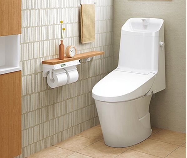 トイレリフォーム例。リフォームは別途費用が発生いたします。お気軽にお問合せください。