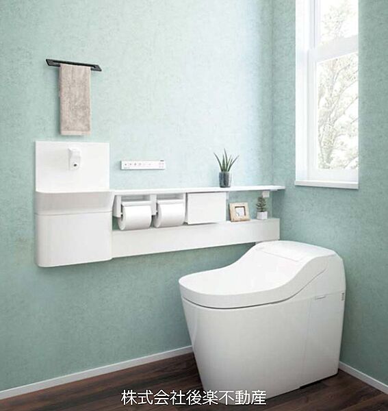 トイレリフォーム例。リフォームは別途費用が発生いたします。お気軽にお問合せください。