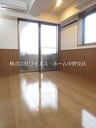 シャンボール中野 4階1Kのリビング/ダイニング