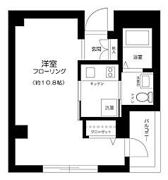 IPLACE 1Kの間取図画像