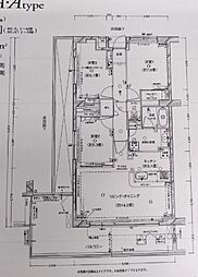 ルピナス中野レジデンス 2SLDKの間取図画像