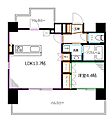 アジールコート新高円寺8階18.1万円