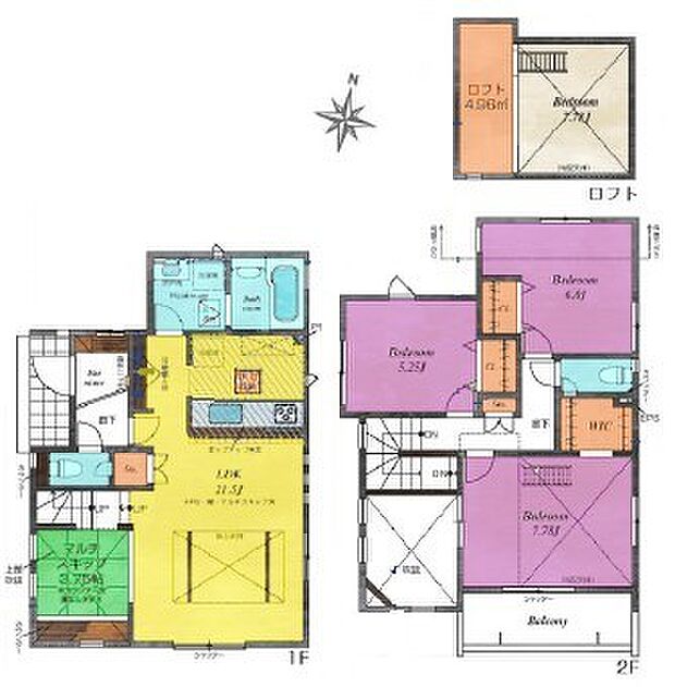 間取り図　9号棟