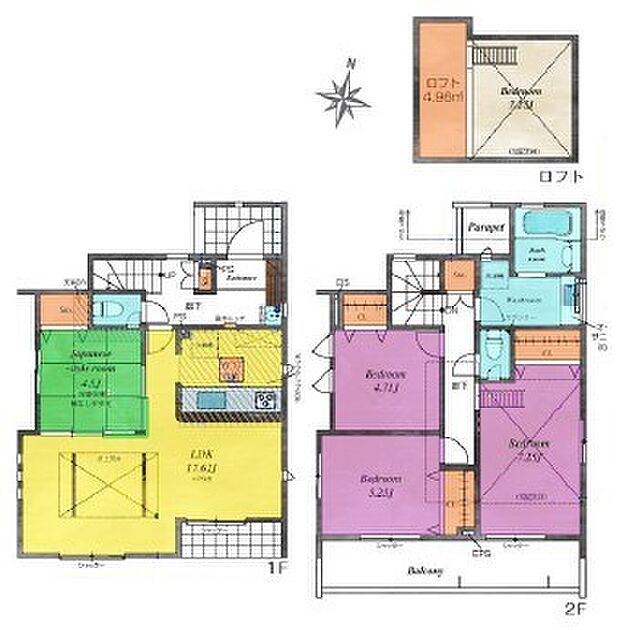 間取り図　10号棟