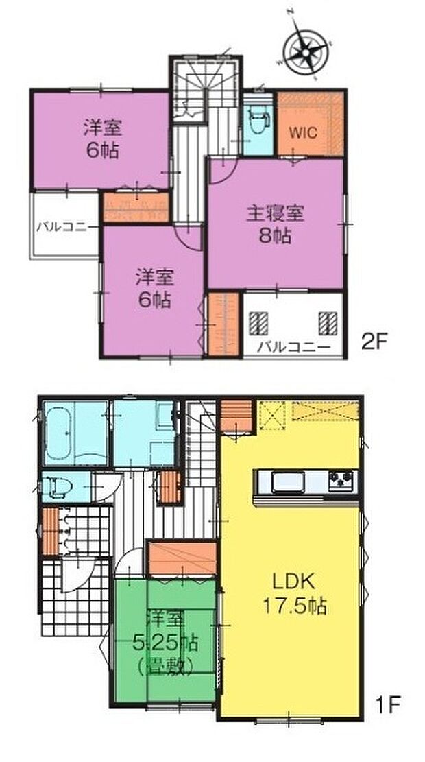 間取り図 2号棟
