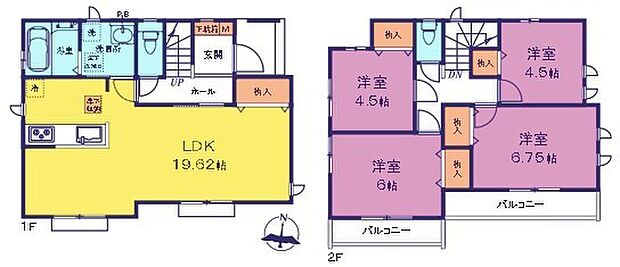間取図 6期A号棟