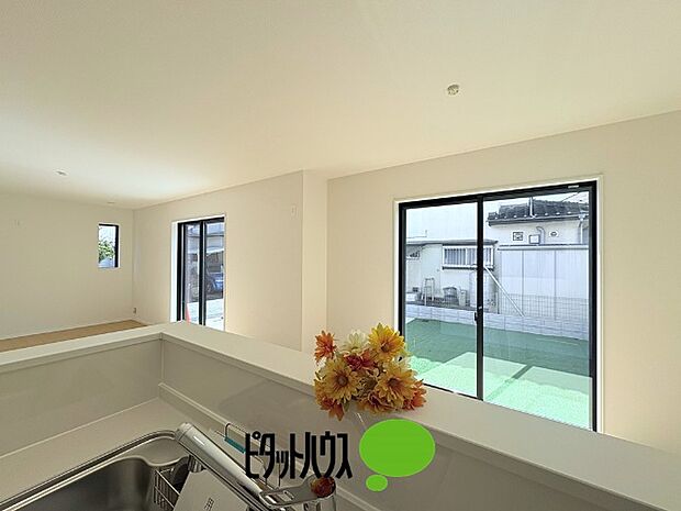 キッチンからの眺め