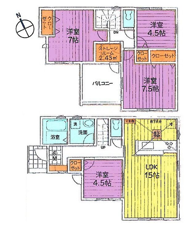 間取図　7号棟