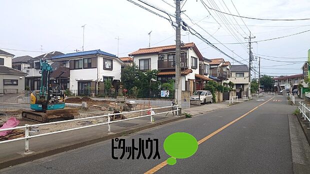 外観及び前面道路