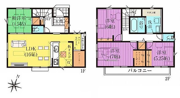 間取図 4号棟