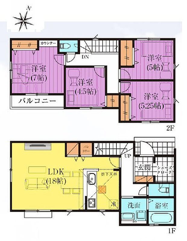 間取図 3号棟