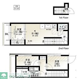 ソルナクレイシア荻窪IV 3LDKの間取図画像