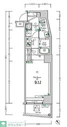 XEBECOYAMA 1Kの間取図画像