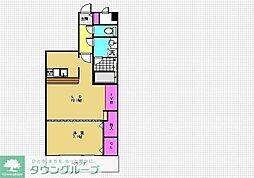コンフォート大泉学園2 1LDKの間取図画像