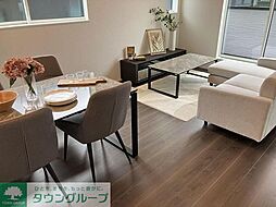 西武拝島線 小平駅 徒歩23分の賃貸一戸建て 2LDKのリビング/ダイニング