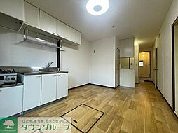 コーポパークサイド 1階2DKのリビング/ダイニング