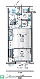 JR総武線 西荻窪駅 徒歩12分の賃貸マンション 1階1LDKの間取り