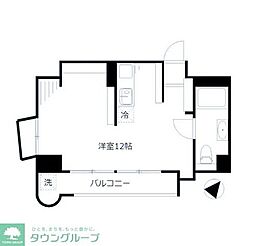 セブンスターマンション西荻 7階1DKの間取り