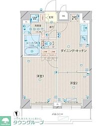 間取図画像 2DK